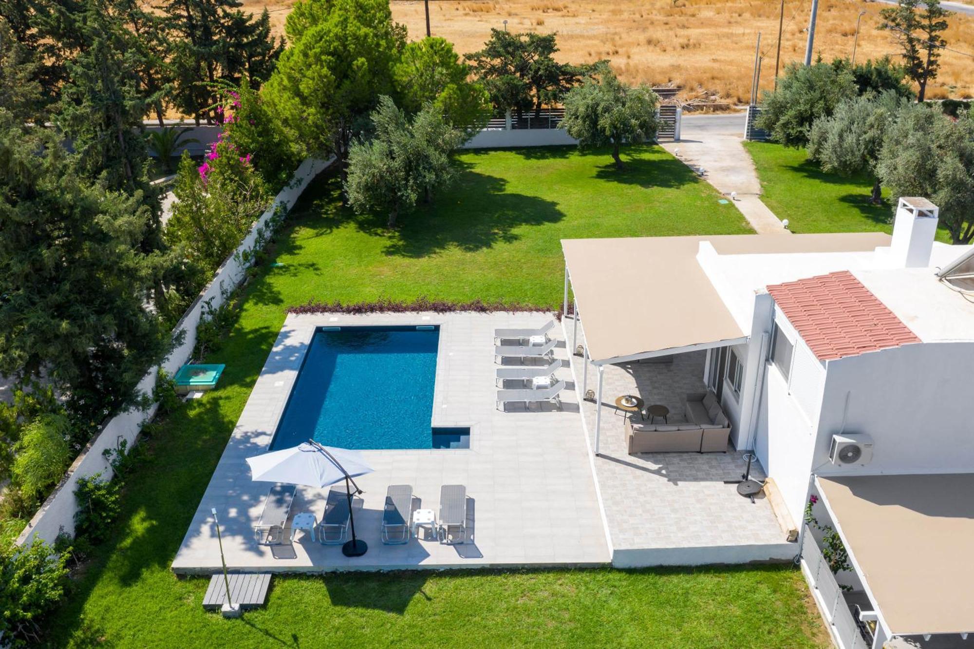 Casa Bianca Villa Kolymbia Exterior foto